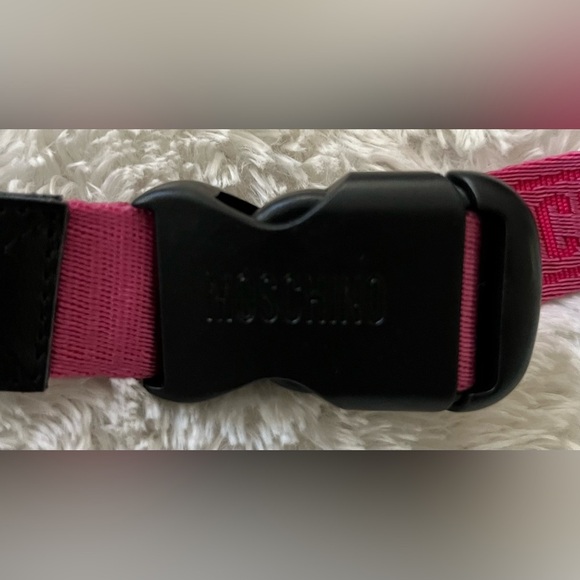 16145766 Moschino Logo Strap Platform Sandals Women’s size 39/8.5 Authenticated - Picture 7 of 10